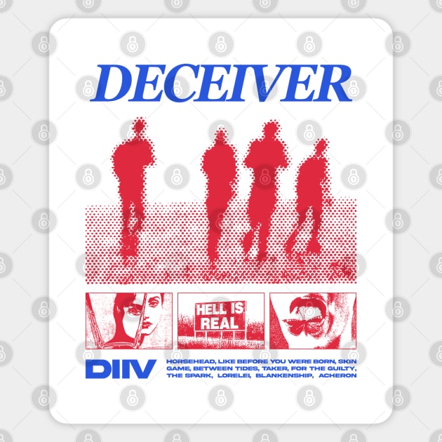 DIIV - Deceiver Fanmade Magnet by fuzzdevil